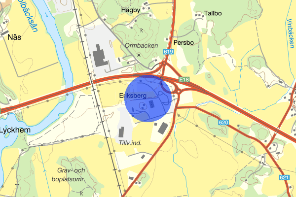 Eriksbergsvägen 25 januari 02.14, Stöld/inbrott, Hallstahammar