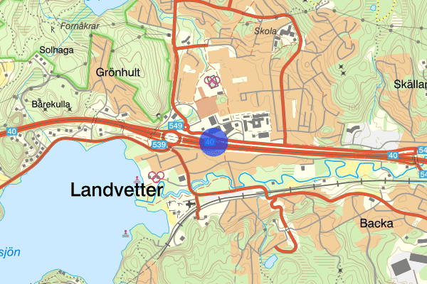 Landvettermotet 25 januari 11.58, Trafikolycka, Härryda