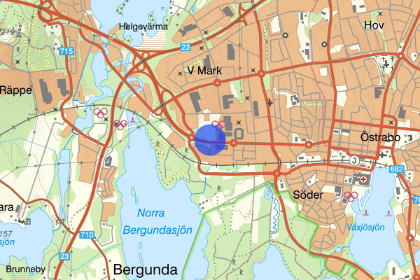 Storgatan 26 januari 02.36, Misshandel, Växjö