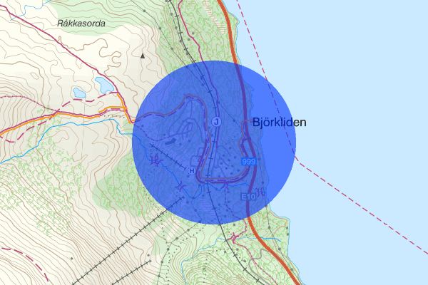 Björkliden 26 januari 12.39, Anträffad död, Kiruna