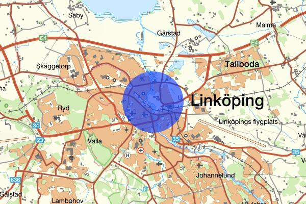 Stångebro 27 januari 11.53, Brand, Linköping