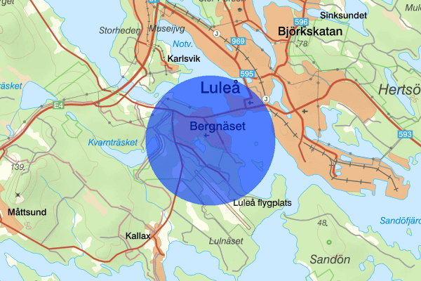 Bergnäset 27 januari 13.17, Trafikkontroll, Norrbottens län