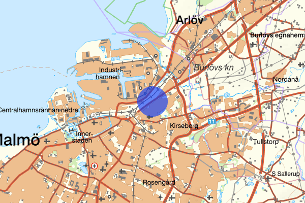 Stockholmsvägen 27 januari 14.21, Trafikolycka, Malmö