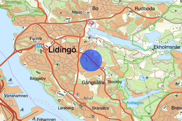 Vasavägen 28 januari 02.50, Stöld/inbrott, Lidingö