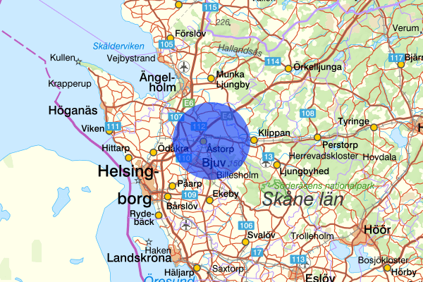  28 januari 18.15, Arbetsplatsolycka, Åstorp