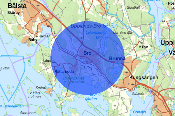 Bro 29 januari 23.36, Explosion, Upplands-bro