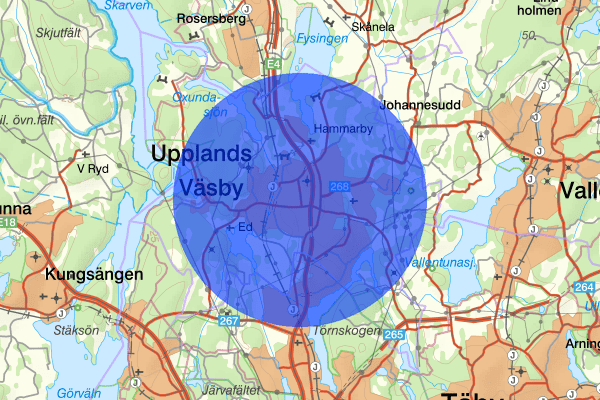 Upplands Väsby 28 januari 23.40, Misshandel, Upplands väsby