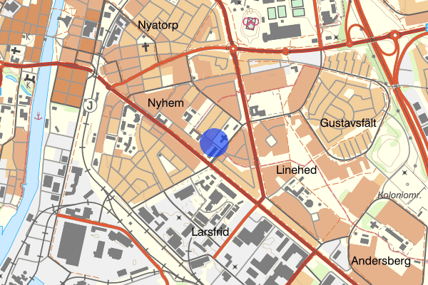 Långgatan 29 januari 11.00, Trafikolycka, personskada, Halmstad