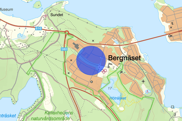 Bergnäsvägen 29 januari 12.17, Trafikkontroll, Luleå