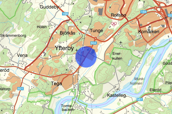 Torsbyvägen 29 januari 18.41, Trafikolycka, personskada, Kungälv