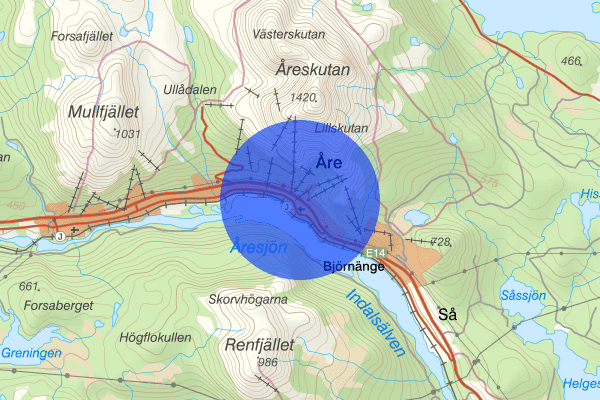 Åre 29 januari 12.15, Sjukdom/olycksfall, Åre