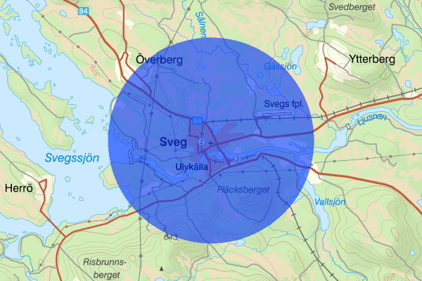 Sveg 30 januari 11.52, Trafikolycka, vilt, Härjedalen