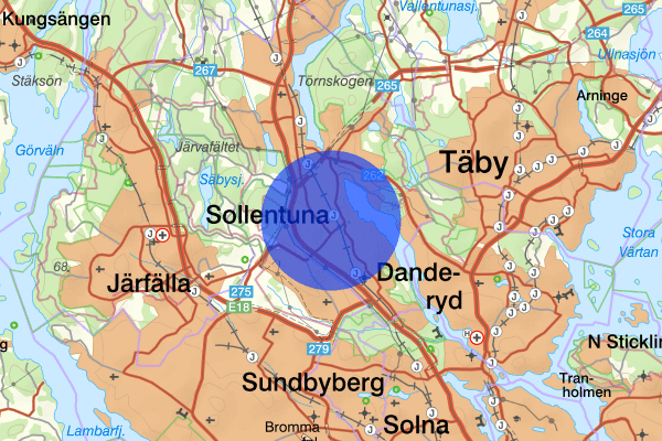 Tureberg 30 januari 17.07, Bråk, Sollentuna