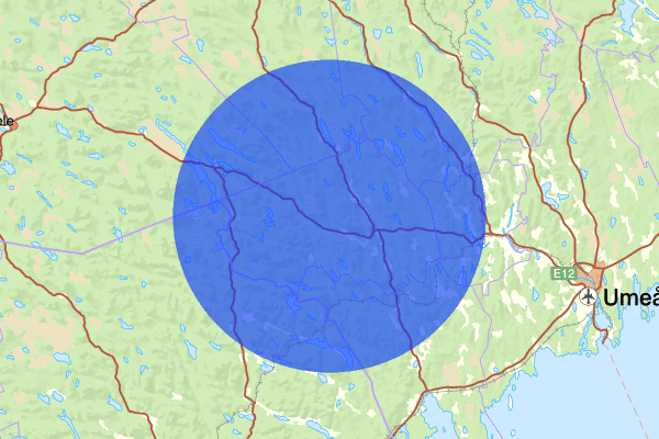  31 januari 17.05, Trafikolycka, vilt, Västerbottens län
