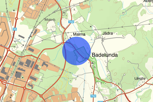 Badelundavägen 02 februari 02.00, Trafikolycka, smitning från, Västerås