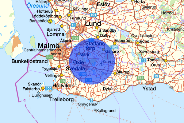  02 februari 19.27, Misshandel, Svedala