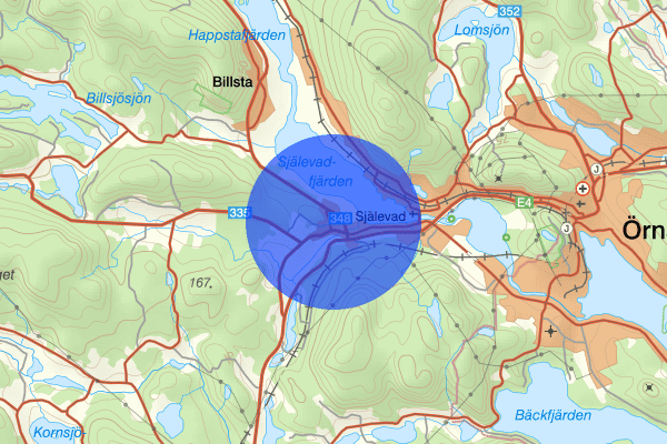 Överhörnäs 03 februari 07.49, Trafikolycka, Örnsköldsvik