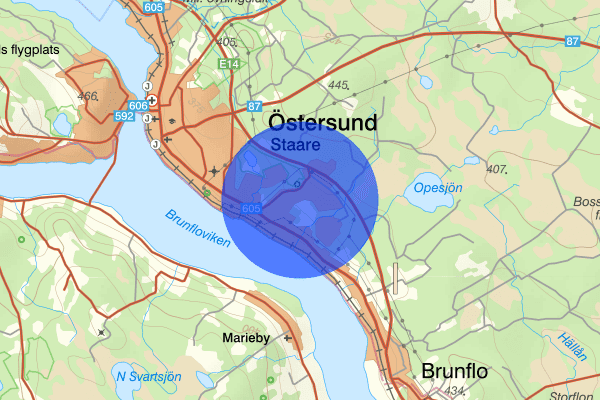 Torvalla 03 februari 17.59, Knivlagen, Östersund