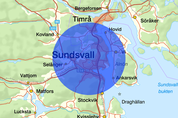 Sundsvall 04 februari 08.22, Arbetsplatsolycka, Sundsvall