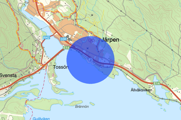 Järpen 06 februari 13.48, Brand, Åre