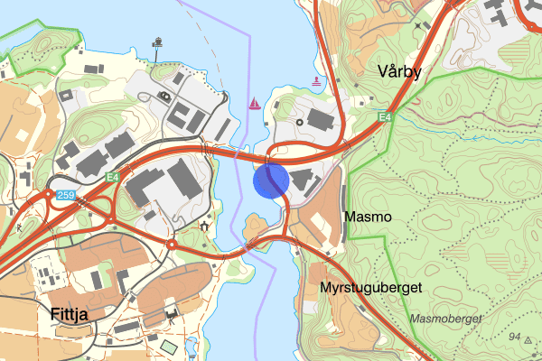 Fittjaviken 06 februari 16.19, Räddningsinsats, Huddinge