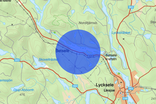 Betsele 06 februari 17.58, Trafikkontroll, Lycksele