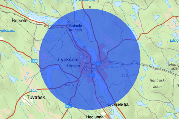 Lycksele 06 februari 20.11, Trafikkontroll, Lycksele