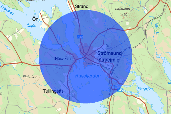 Strömsund 06 februari 21.02, Olovlig körning, Strömsund