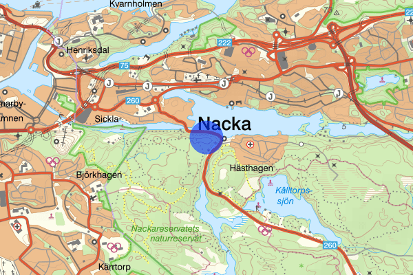 Ältavägen 10 februari 03.10, Trafikbrott, Nacka