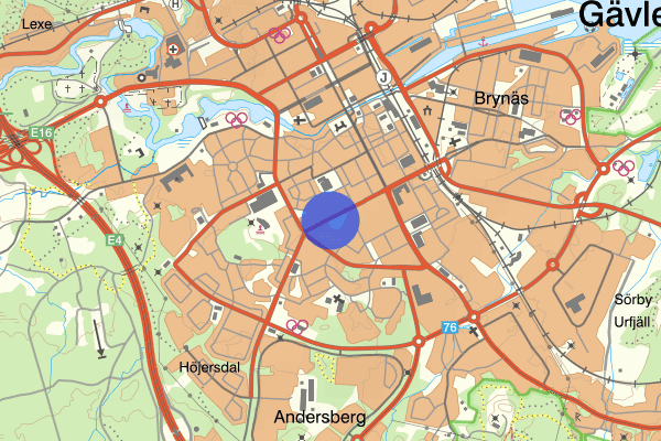 Kaserngatan 10 februari 04.52, Rattfylleri, Gävle