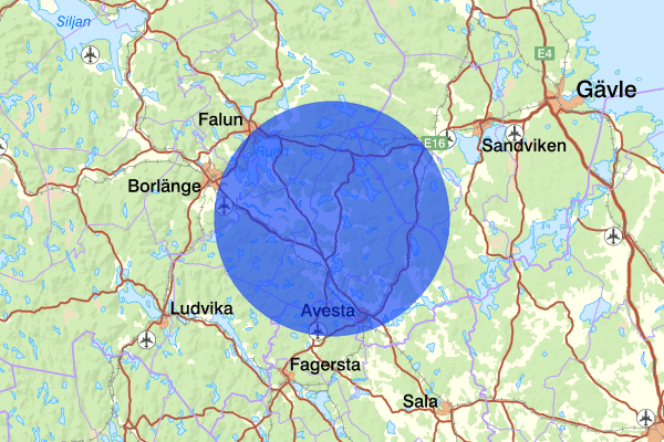  10 februari 07.01, Trafikolycka, Hedemora