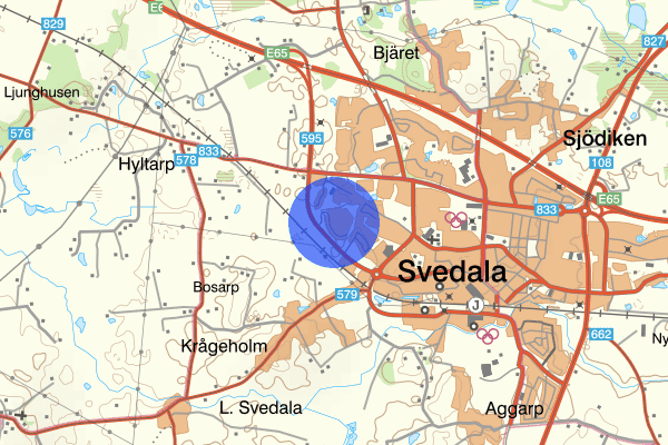 Västra Infarten 11 februari 03.20, Trafikolycka, Svedala