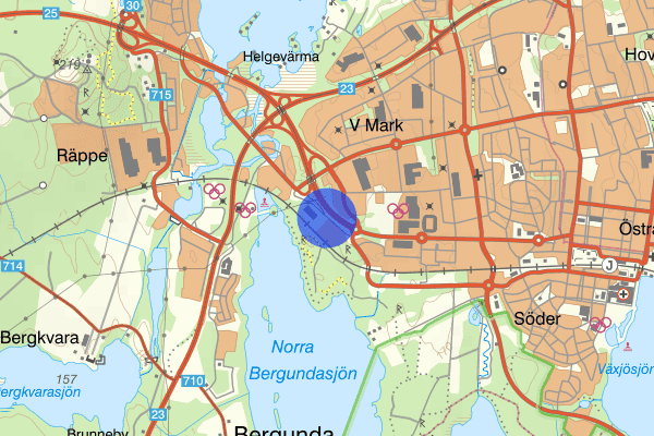 Vaktvägen 11 februari 12.15, Trafikolycka, Växjö