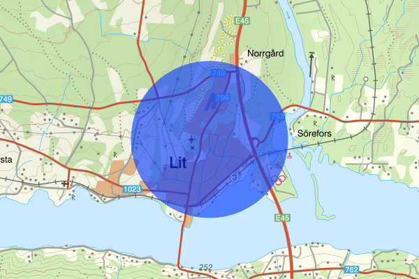 Östersundsvägen 11 februari 12.47, Fylleri/LOB, Östersund