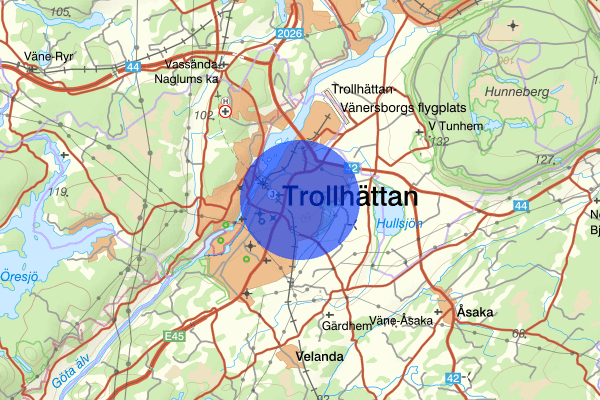 Stavre 12 februari 20.01, Brand, Trollhättan