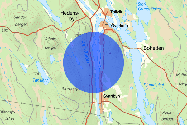 Vippabacken 13 februari 17.25, Trafikhinder, Överkalix