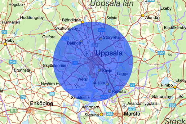 Uppsala 13 februari 16.27, Olovlig körning, Uppsala