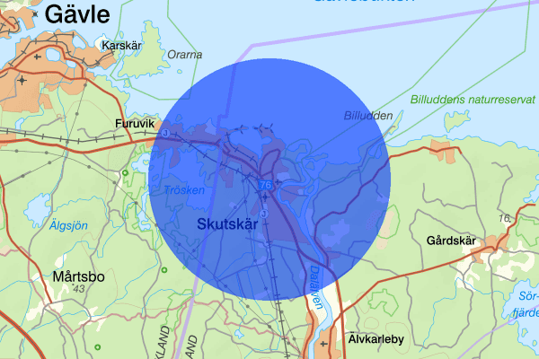 Skutskär 13 februari 18.48, Olaga hot, Älvkarleby