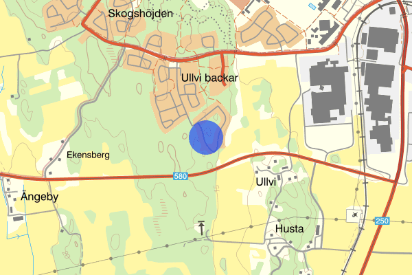 Violgatan 13 februari 21.21, Trafikolycka, Köping