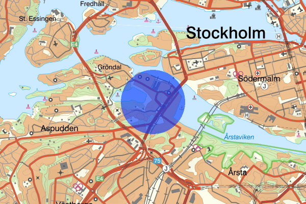 Liljeholmen 14 februari 18.36, Bråk, Stockholm