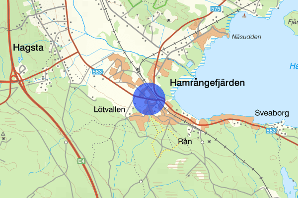 Hamrångevägen 16 februari 12.13, Försvunnen person, Gävle