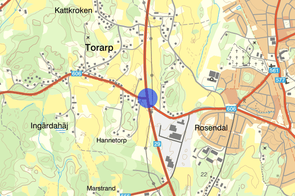 Karlshamnsvägen 16 februari 16.19, Rattfylleri, Karlshamn