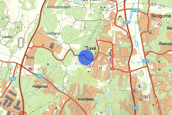 Västra Tuvevägen 18 februari 14.24, Trafikolycka, Göteborg