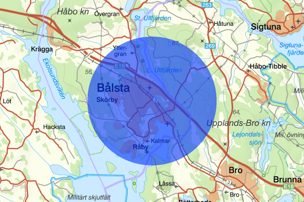 Bålsta 18 februari 07.44, Trafikolycka, personskada, Håbo
