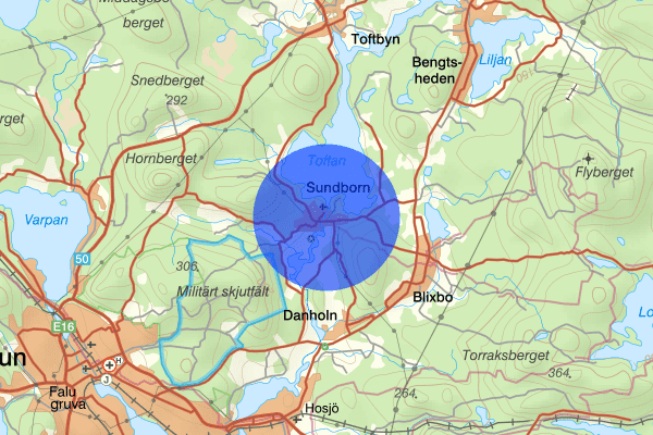 Sundborn 18 februari 20.58, Rattfylleri, Falun