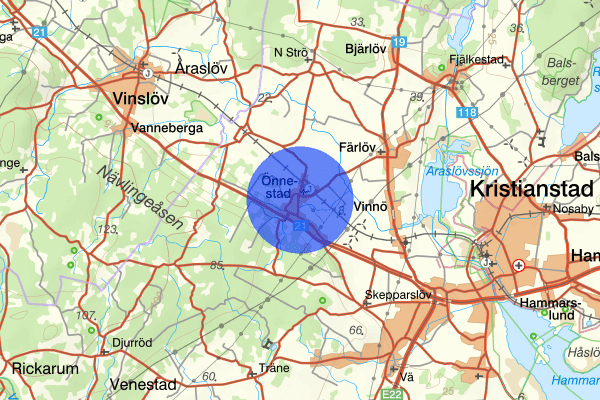 Önnestad 19 februari 13.30, Rattfylleri, Kristianstad