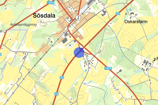 Trafikplats Sösdala 19 februari 18.46, Trafikolycka, Höör