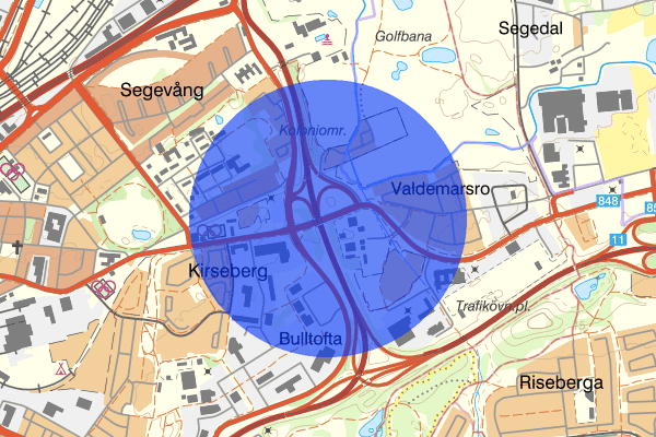 Inre Ringvägen 19 februari 19.46, Trafikolycka, Malmö