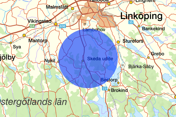 Skeda 21 februari 13.24, Trafikolycka, personskada, Linköping