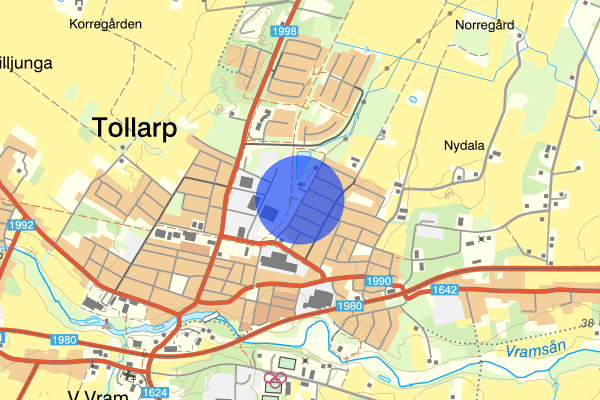 Polgatan 22 februari 15.18, Arbetsplatsolycka, Kristianstad